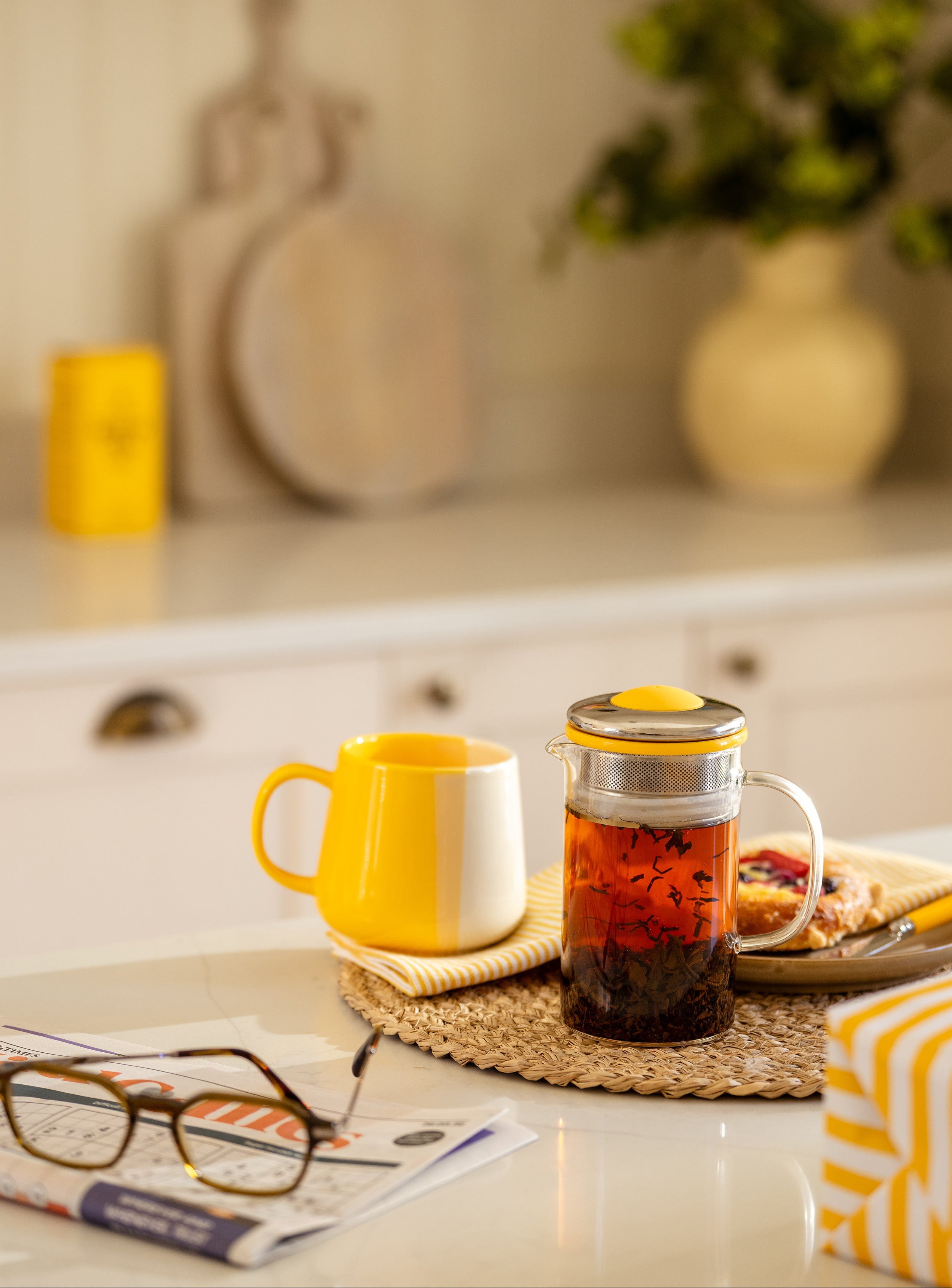 A pot of tea - fuel for any obsession.