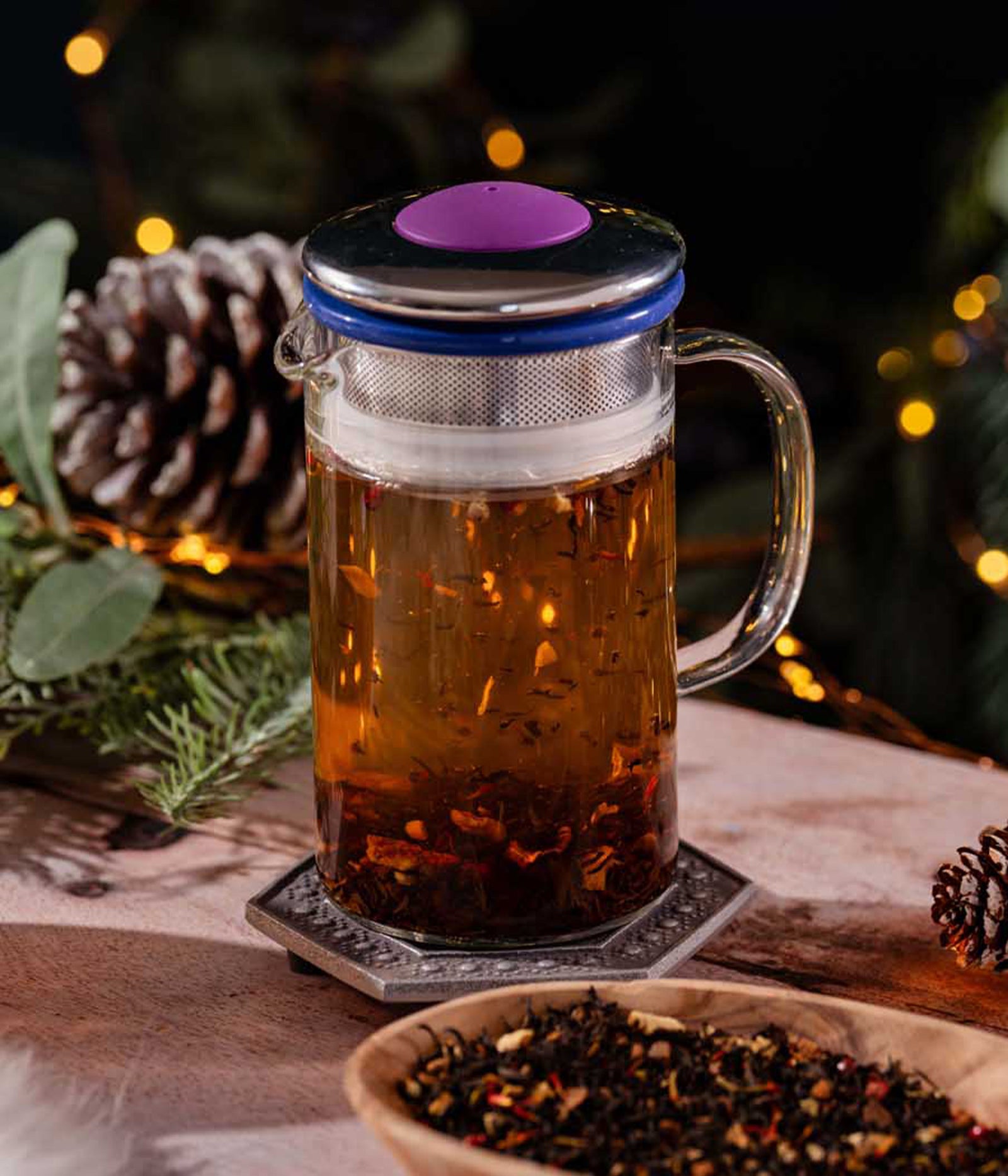 The Festive Tea Pot for One