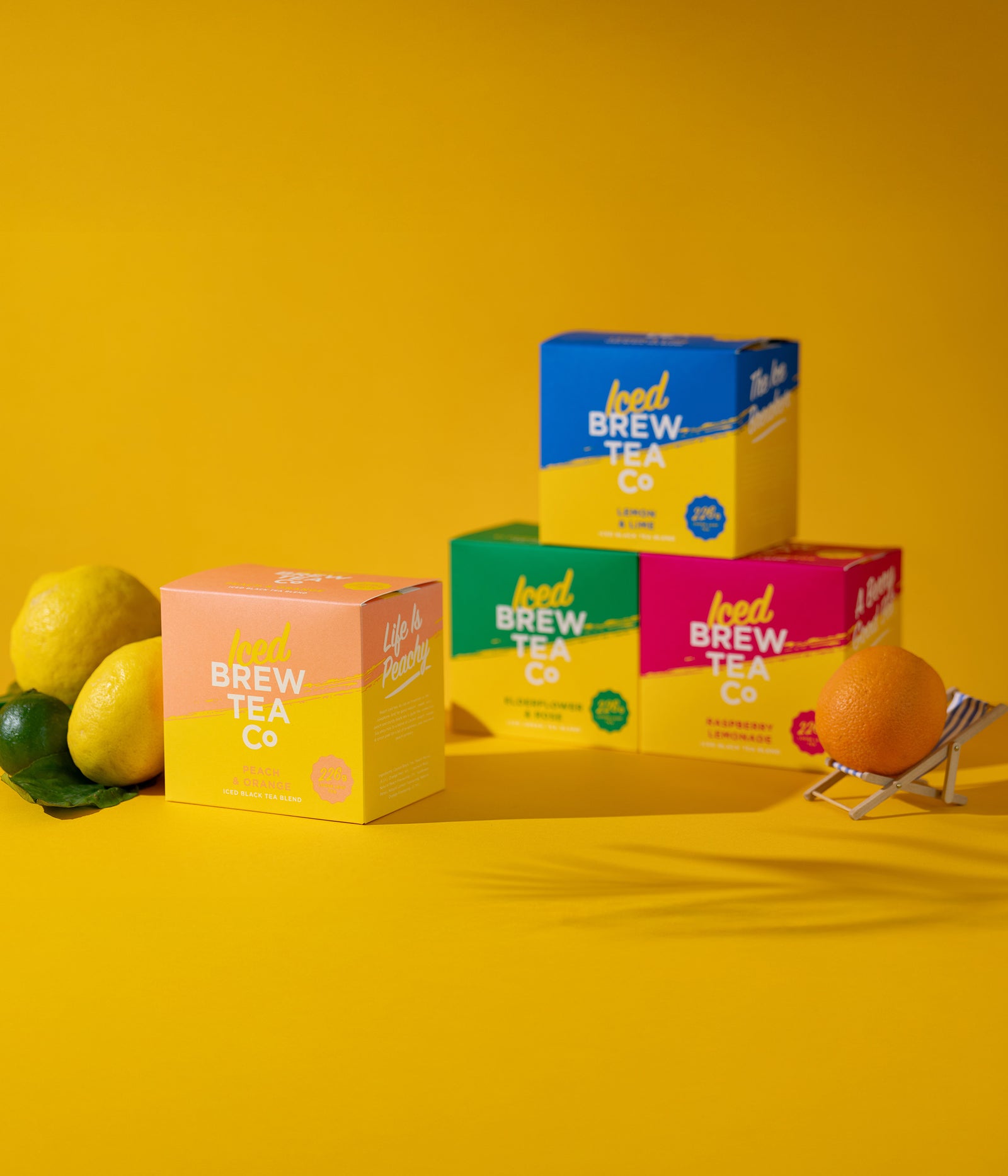 Peach & Orange Iced Tea