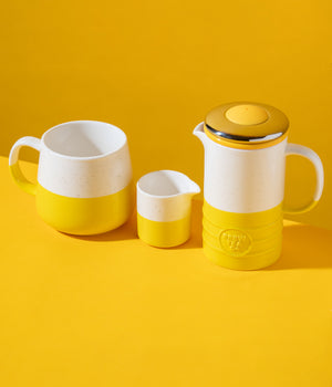 Yellow Speckled Brewing Set - Kit