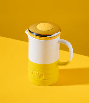 Yellow Speckled Brewing Set - Kit